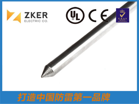 Stainless steel grounding rods